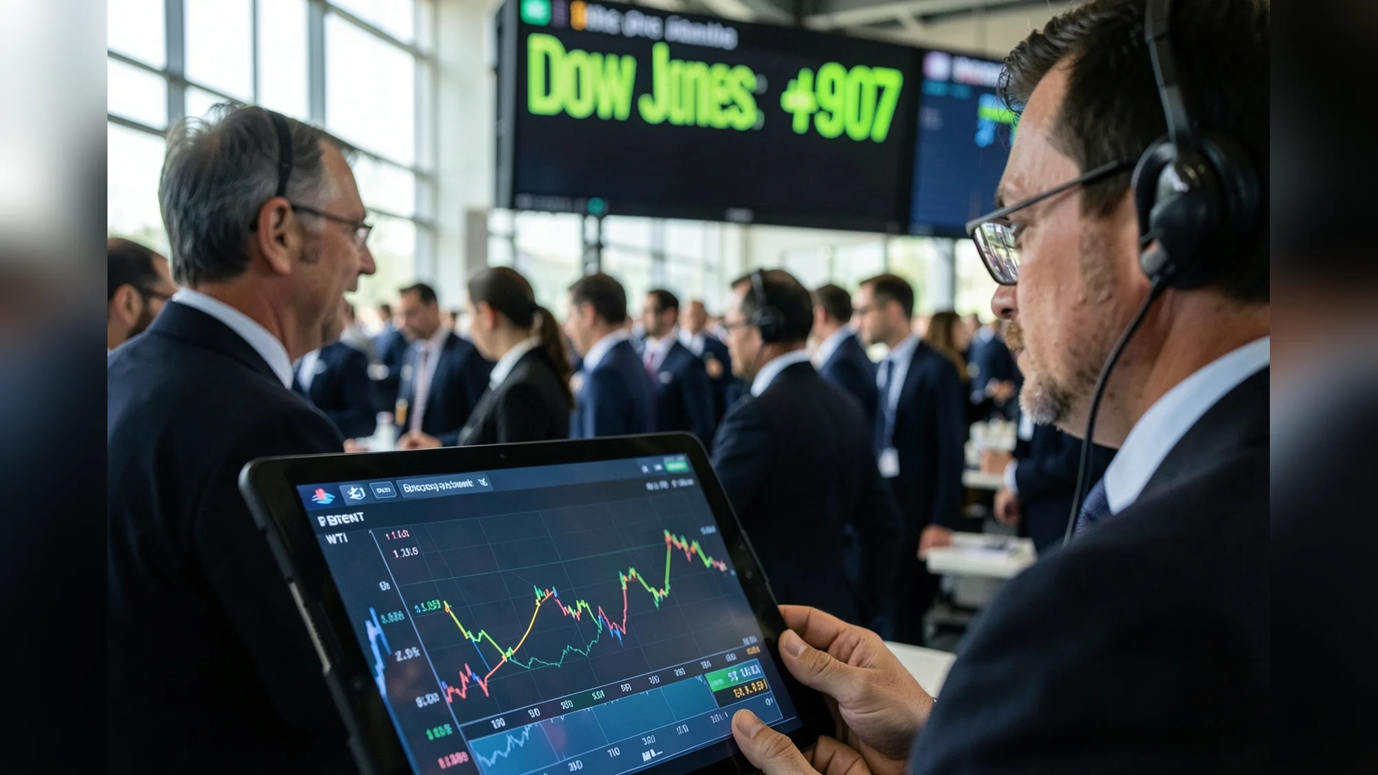 Dow jumps 907 points as oil plunge lifts markets