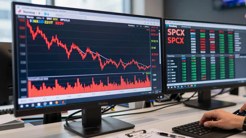 SpaceX shares fall from $161 debut to $132.15 low