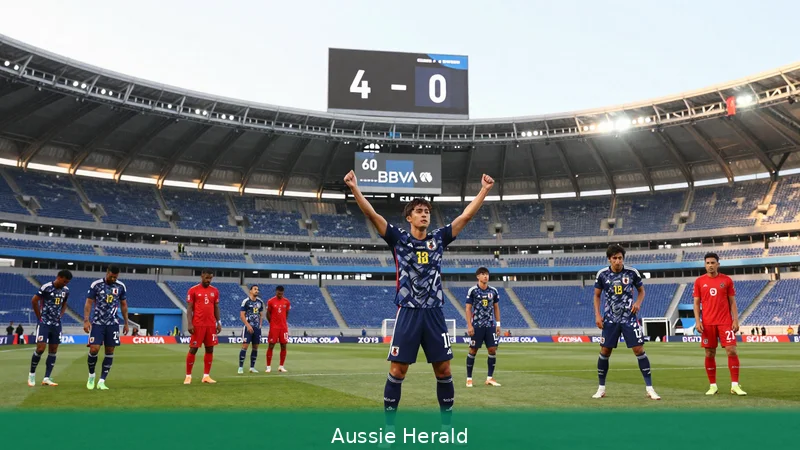 Japan 4-0 Tunisia: rout ends Tunisia's World Cup hopes