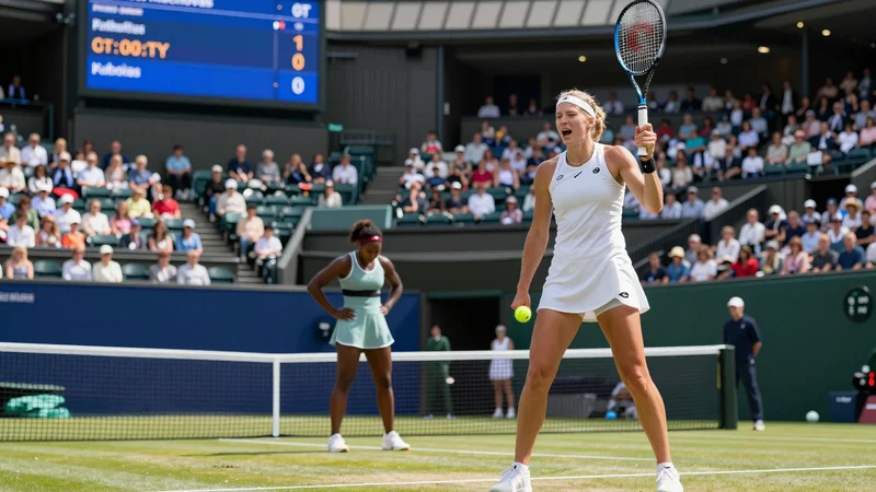 Wimbledon 2026: Muchová wins 7-6 (12-10) to reach final