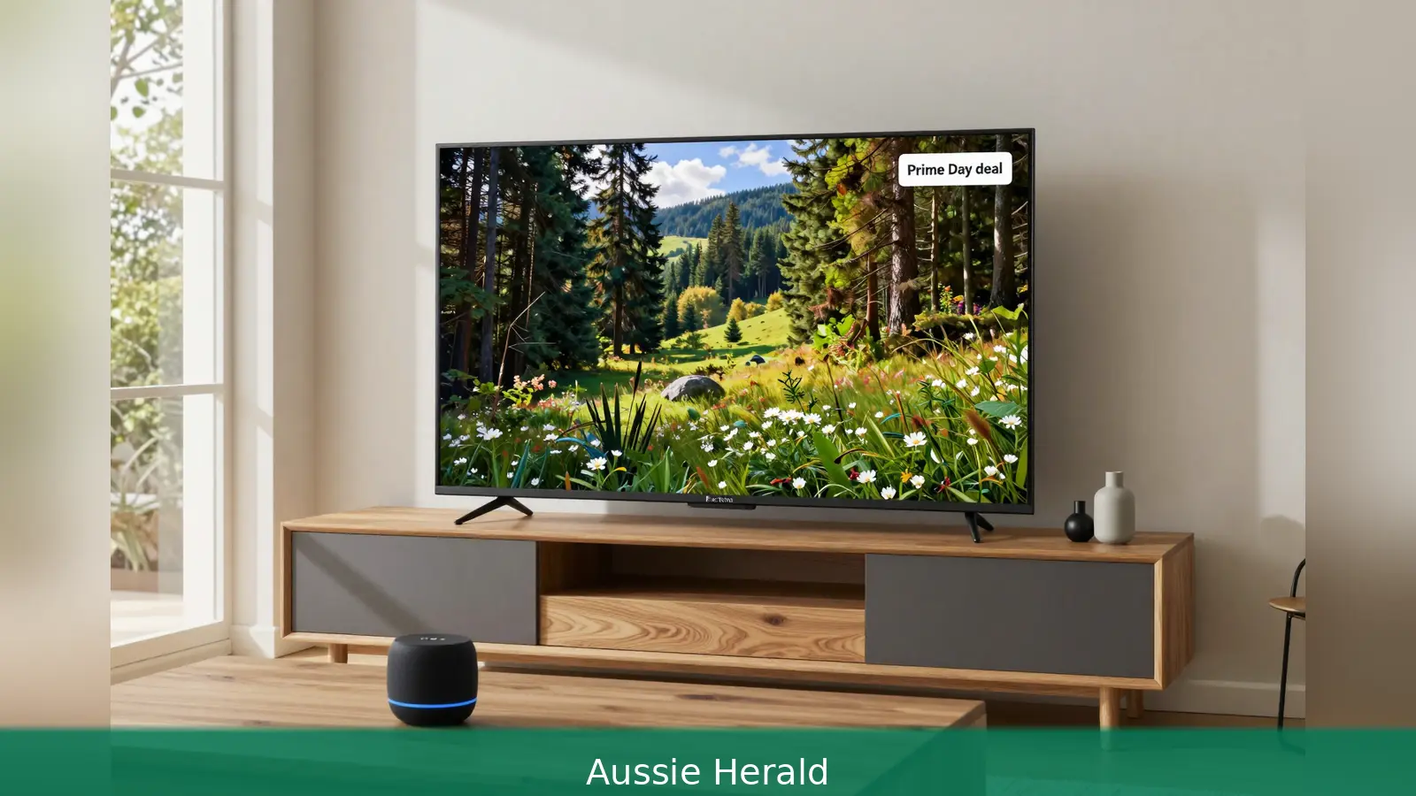 55-inch Amazon Fire TV Omni QLED discounted ahead of Prime Day