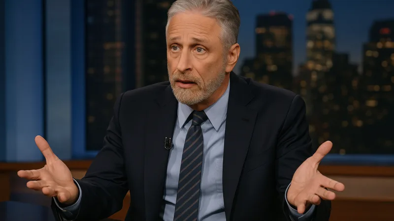 Jon Stewart: what does the public actually get for the risks of AI?