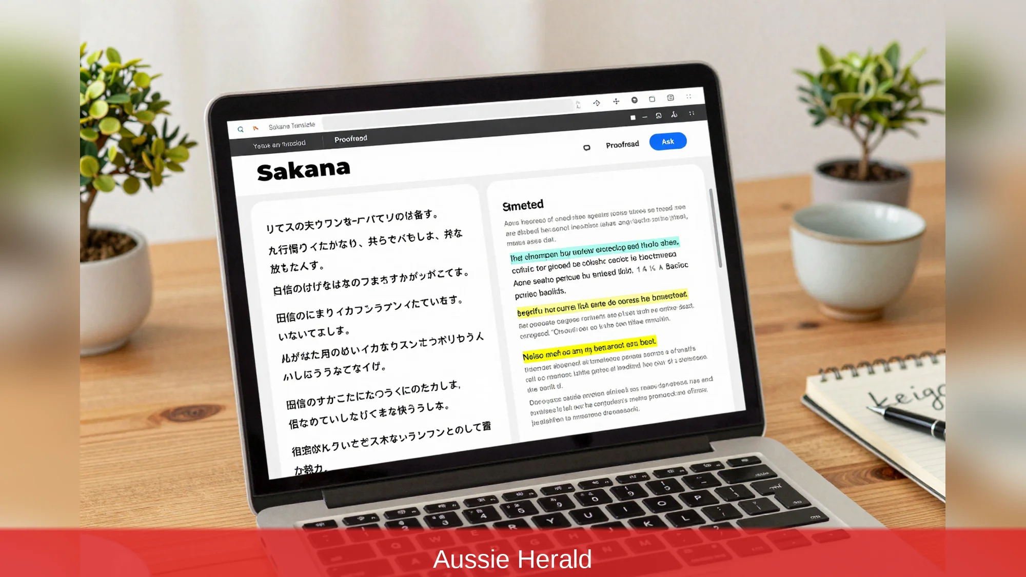Sakana Translate handles 5,000 characters and keigo